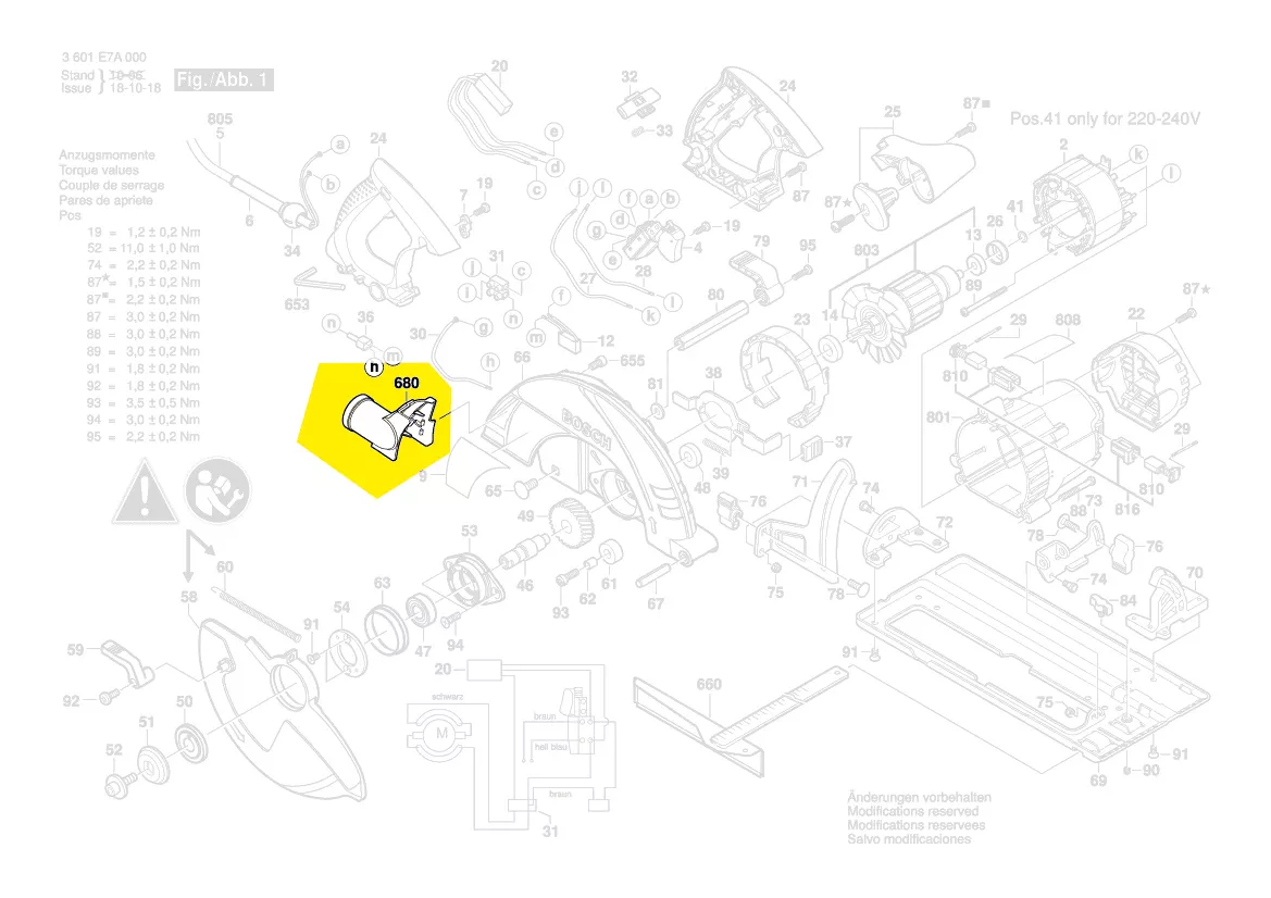 Adaptateur pour aspiration réf. 1 619 P01 627 Bosch